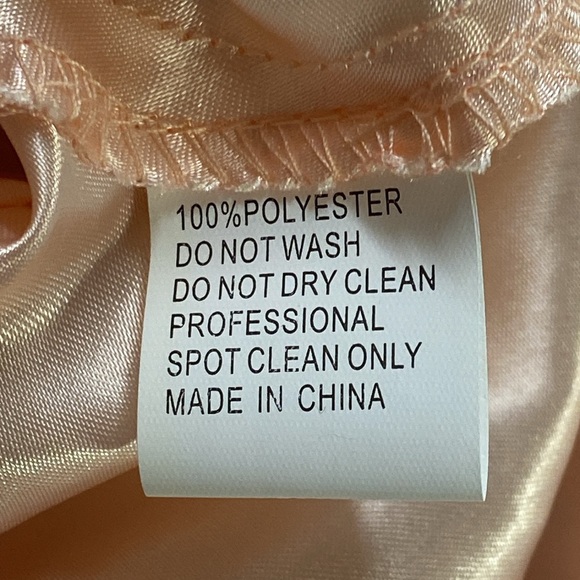 Ieena for Mac Duggal peach & purple floral dress - Picture 7 of 8